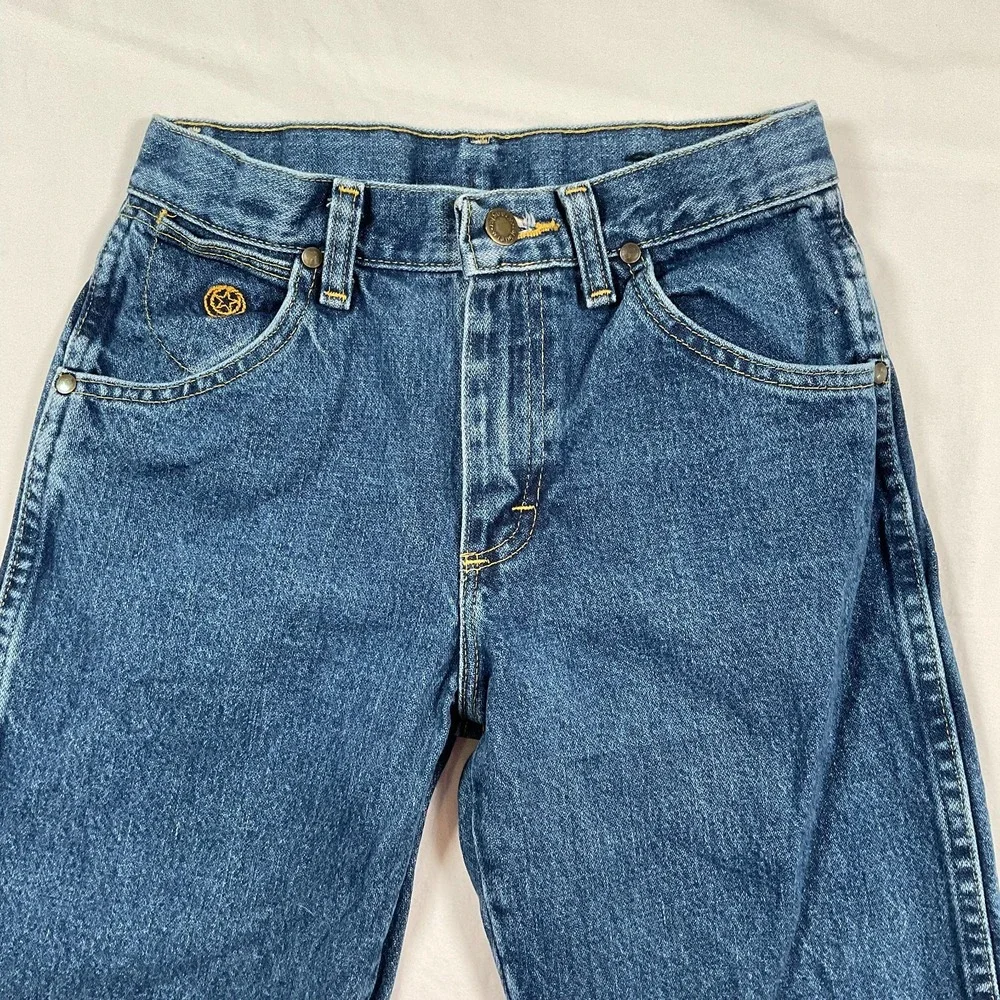 Wrangler Jeans Boys 11 Reg Original Fit George Strait Cowboy Cut Collection Blue